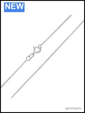 14k Gold 0.5mm Dainty Rolo Cable Chain Necklace Spring Ring Clasp